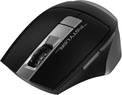 Мышь A4Tech Fstyler FB35S серый/черный оптическая (2000dpi) беспроводная BT/Radio USB для ноутбука (5but) — фото 5