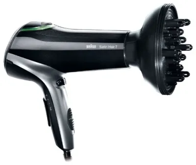 Фен BRAUN HD 730 черный — фото 2