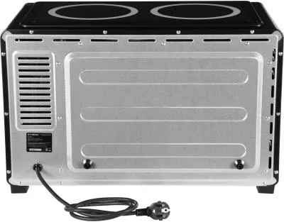 Мини-печь HYUNDAI MIO-HY086  (38л) 1600w /черный <КОНВЕКЦИЯ /2 КОНФОРКИ> — фото 8