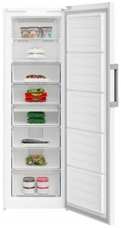 Морозильник BEKO B3RFNK312W белый NF(275л /185см /8ящ, дисп) — фото 3