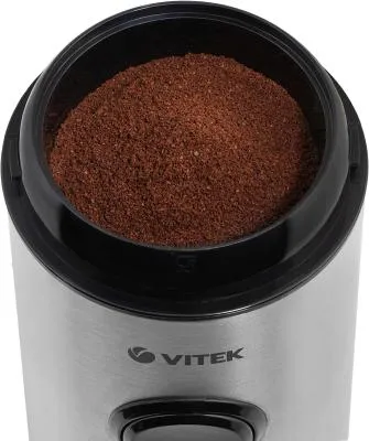 Кофемолка VITEK VT-7123 стальной — фото 4
