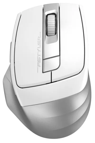 Мышь A4Tech Fstyler FB35C белый оптическая (2000dpi) беспроводная BT/Radio USB (6but) (FB35C ICY WHITE) — фото 1