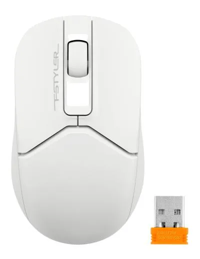 Мышь A4Tech Fstyler FG12 белый оптическая (1200dpi) беспроводная USB (3but) — фото 8