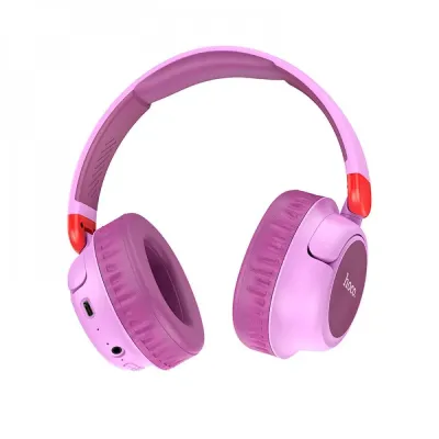 Наушники полноразмерные HOCO W43 Adventure, Bluetooth, 250 мАч, фиолетовый [6931474794659] — фото 1