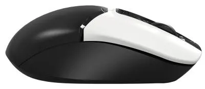 Мышь A4Tech Fstyler FB12 белый/черный оптическая (1200dpi) беспроводная BT/Radio USB (3but) (FB12 PANDA) — фото 13