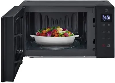 Микроволновая печь LG MS2032GAS черный  [сенсор /ручка /20л /700w] — фото 6