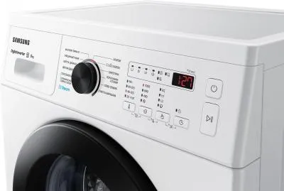 Стиральная машина фронтальная SAMSUNG WW60AG4S00CELP белый/черный (6кг, пар) — фото 7
