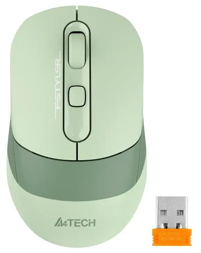 Мышь A4Tech Fstyler FB10C зеленый оптическая (2400dpi) беспроводная BT/Radio USB (4but) (FB10C MATCHA GREEN) — фото 8