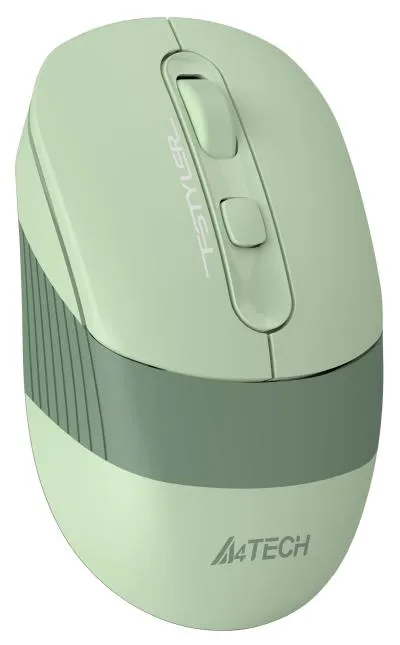Мышь A4Tech Fstyler FB10C зеленый оптическая (2400dpi) беспроводная BT/Radio USB (4but) (FB10C MATCHA GREEN) — фото 15