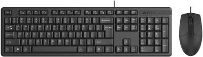 Клавиатура + мышь A4TECH KR-3330 черный черный USB — фото 1