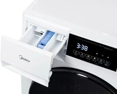 Стиральная машина фронтальная Midea MFC3712BSW40/W белый (7кг, инвертор) — фото 5