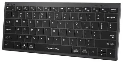 Клавиатура A4Tech Fstyler FX51 серый USB slim Multimedia (FX51 GREY) — фото 16