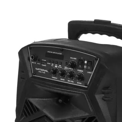 Мидисистема NATIONAL NSM-V100 70Вт Ак FM USB TF AUX BT караоке — фото 6