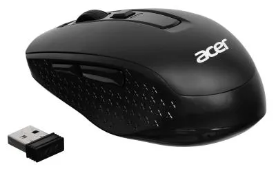 Мышь ACER OMR060 черный оптическая (1600dpi) беспроводная USB (6but) (ZL.MCEEE.00C) — фото 5