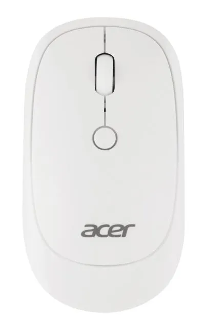 Мышь ACER OMR138 белый оптическая (1600dpi) беспроводная USB (3but) (ZL.MCEEE.01L) — фото 1