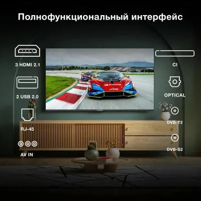 Телевизор LED HYUNDAI H-LED55BU7009 4K Smart (Android) — фото 5