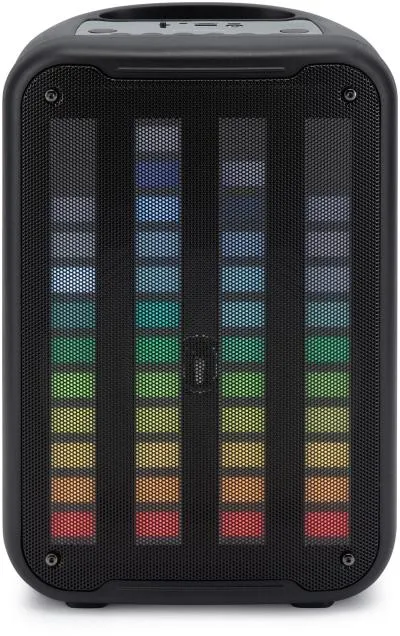 Минисистема HYUNDAI H-MC1204 черный 10Вт FM USB BT micro SD — фото 1
