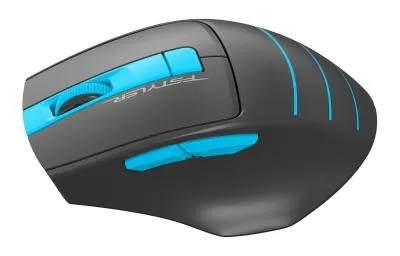 Мышь A4Tech Fstyler FG30S серый/синий оптическая (2000dpi) беспроводная USB (6but) — фото 10