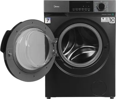 Стиральная машина фронтальная Midea MFC3712BSW40/S темно-серебристый (7кг, инвертор) — фото 6