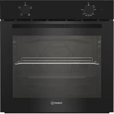 Духовой шкаф электрический INDESIT IFE 2420 BL черный (пар, гриль) — фото 3
