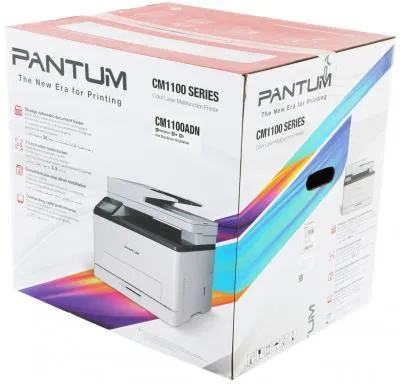 МФУ лазерный PANTUM CM1100ADN A4 Duplex Net серый — фото 7