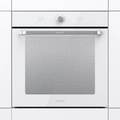 Духовой шкаф электрический GORENJE BOS67371SYW белый (сенсор, конвекция) — фото 4