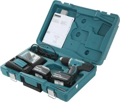Дрель-шуруповерт MAKITA DDF453RFE аккум. патрон:быстрозажимной (кейс в комплекте) — фото 10