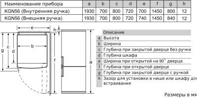 Холодильник BOSCH KGN56LB31U черный (FNF, инвертор) — фото 6