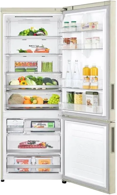 Холодильник LG GC-B569 PECM бежевый (No Frost, Wi-Fi) — фото 5