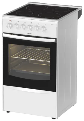 Плита стеклокерамическая DARINA B 3607 W белый/черный