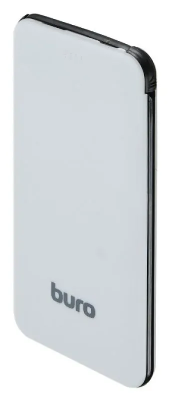 Мобильный аккумулятор BURO RCL-5000-BB Li-Pol 5000mAh 1A серый/черный 1xUSB — фото 1