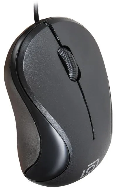 Мышь OKLICK 115S черный оптическая (800dpi) USB для ноутбука — фото 4