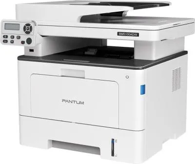 МФУ лазерный PANTUM BM5100ADW A4 Duplex Net WiFi белый/серый — фото 1