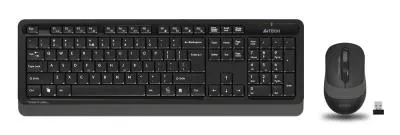 Клавиатура + мышь A4 Fstyler FG1010 клав:черный/серый мышь:черный/серый USB беспроводная Multimedia — фото 7