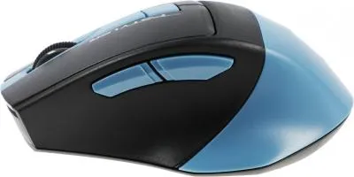 Клавиатура + мышь A4Tech Fstyler FG1035 клав:черный/синий мышь:черный/синий USB беспроводная Multimedia (FG1035 NAVY BLUE) — фото 18
