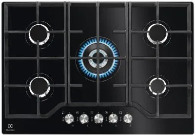 Поверхность газовая ELECTROLUX KGG75362K черный (5-ти конф) — фото 1
