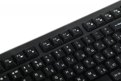 Клавиатура + мышь A4Tech 3000NS черный USB беспроводная Multimedia — фото 14