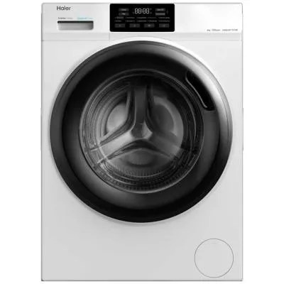 Стиральная машина фронтальная HAIER HW60-BP12919B белый (пар, инвертор) — фото 1