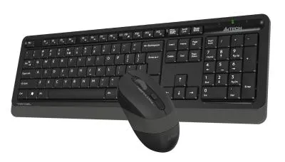 Клавиатура + мышь A4TECH Fstyler FG1010S черный/серый черный/серый USB беспроводная Multimedia (FG1010S GREY) — фото 11