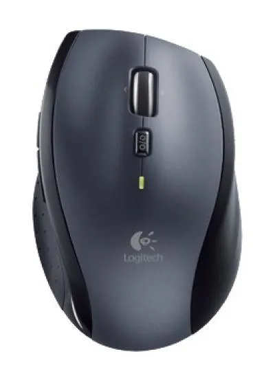 Мышь Logitech M705 серебристый/черный лазерная (1000dpi) беспроводная — фото 2