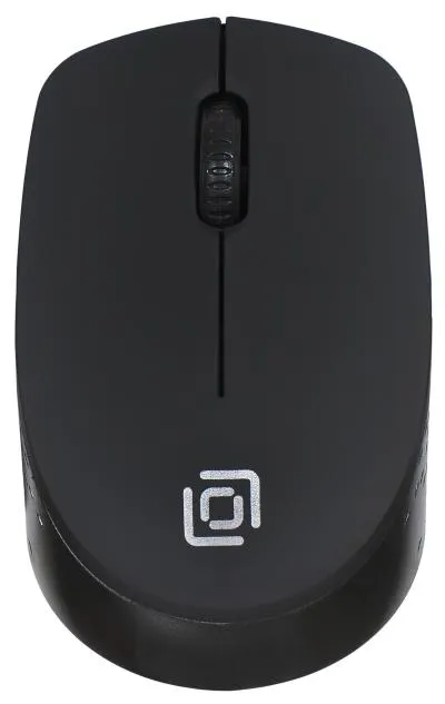 Мышь OKLICK 486MW черный оптическая (1000dpi) беспроводная USB (2but) — фото 1