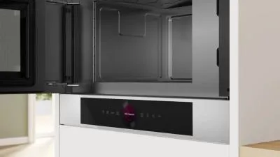 Встраиваемая микроволновая печь BOSCH BFL7221W1 белый (21л.) — фото 2