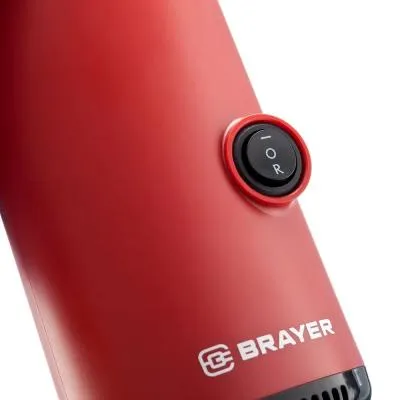 Соковыжималка шнековая BRAYER BR1706 черный/красный (130 w) — фото 3