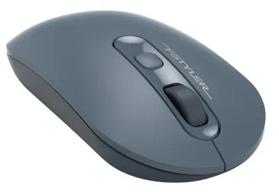 Мышь A4Tech Fstyler FG20 пепельный/синий оптическая (2000dpi) беспроводная USB для ноутбука (4but) — фото 12
