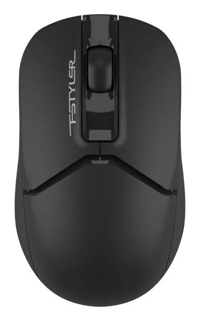 Мышь A4Tech Fstyler FG12S черный оптическая (1200dpi) silent беспроводная USB (3but) — фото 1