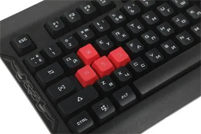 Клавиатура A4 Bloody Q100 черный USB Multimedia for gamer — фото 16