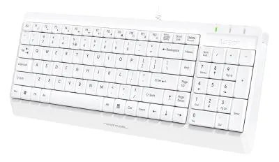 Клавиатура + мышь A4Tech Fstyler F1512 белый USB (F1512 WHITE) — фото 9
