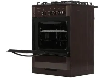 Плита газовая Gefest 6500-03 0045 коричневый (без крышки) — фото 3