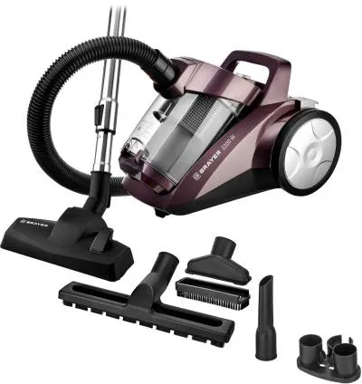Пылесос BRAYER BR4205 коричневый (2200Вт, 420 Вт) — фото 2