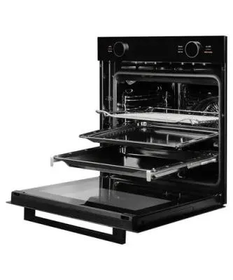 Духовой шкаф электрический KUPPERSBERG HT 612 Black (стекло, сенсор, телескоп) — фото 3